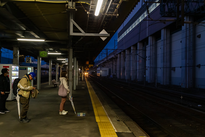 この日の行程の最終行程はえちごトキめき鉄道の普通列車に乗車