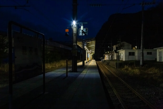 えちごトキめき鉄道日本海ひすいライン・親不知駅（新潟県：2026年3月）