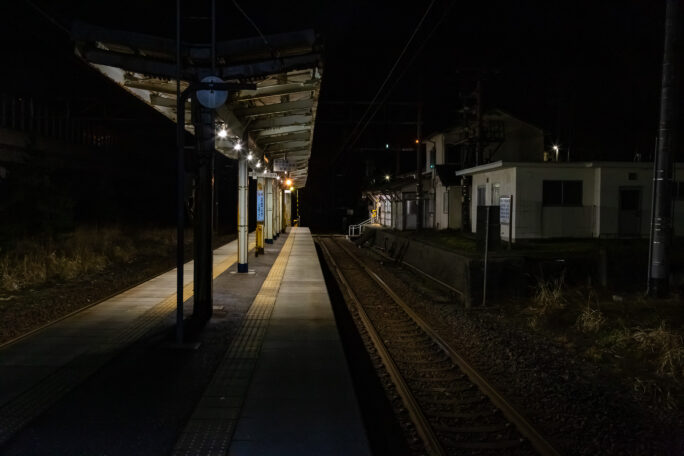 えちごトキめき鉄道日本海ひすいライン・親不知駅（新潟県：2026年3月）