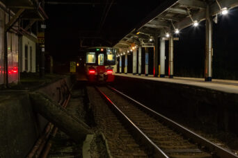 えちごトキめき鉄道日本海ひすいライン・親不知駅(新潟県:2026年3月)