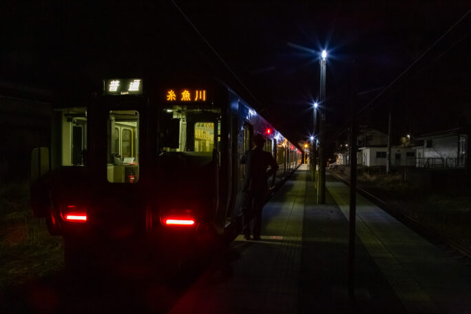 えちごトキめき鉄道日本海ひすいライン・親不知駅（新潟県：2026年3月）