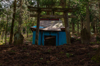 呉東・朝日・池ノ原集落・石谷神社(富山県:2026年3月)