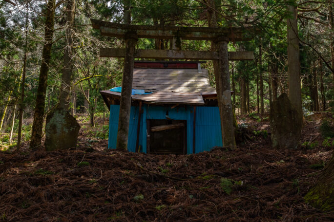 呉東・朝日・池ノ原集落・石谷神社（富山県：2026年3月）