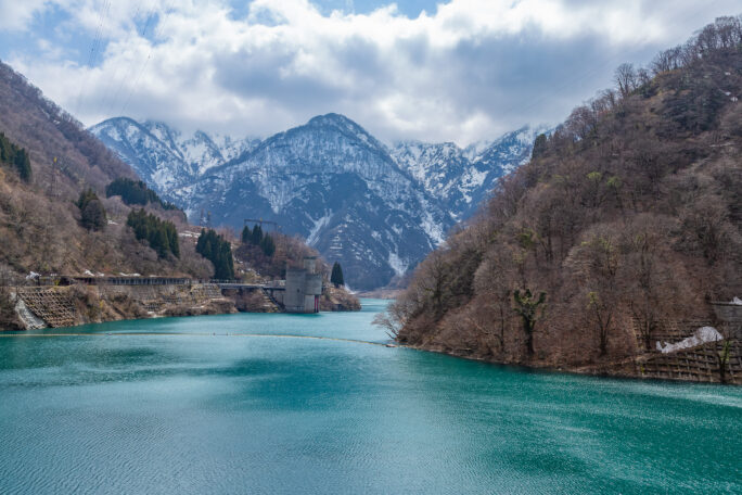 呉東・黒部・宇奈月湖（富山県：2026年3月）
