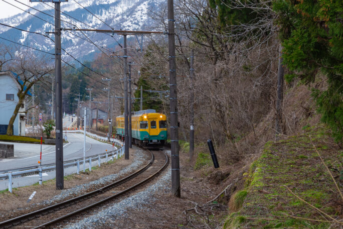 富山地方鉄道本線・音沢駅（富山県：2026年3月）
