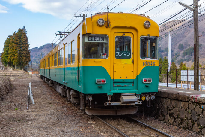 富山地方鉄道本線・音沢駅（富山県：2026年3月）
