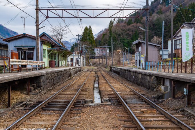 富山地方鉄道本線・内山駅（富山県：2026年3月）