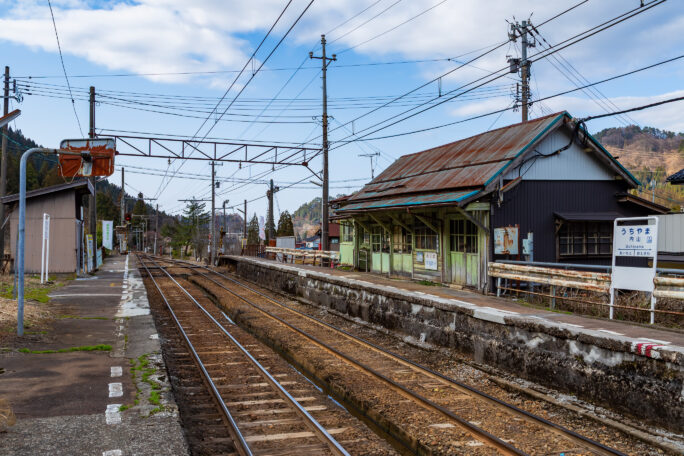 富山地方鉄道本線・内山駅（富山県：2026年3月）