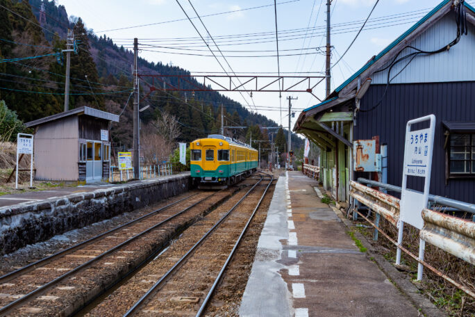 富山地方鉄道本線・内山駅（富山県：2026年3月）
