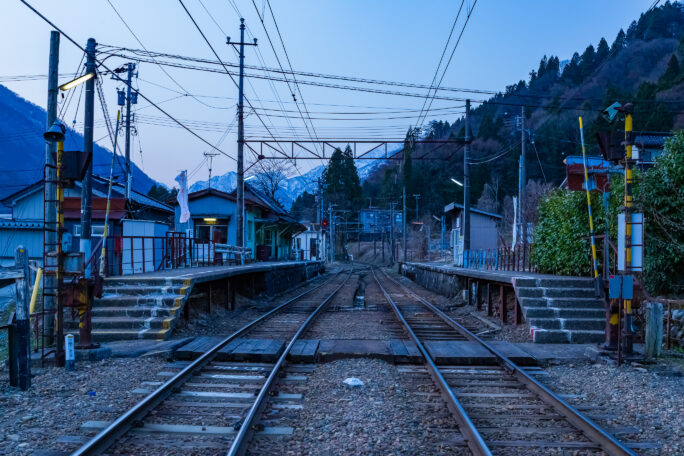 富山地方鉄道本線・内山駅（富山県：2026年3月）