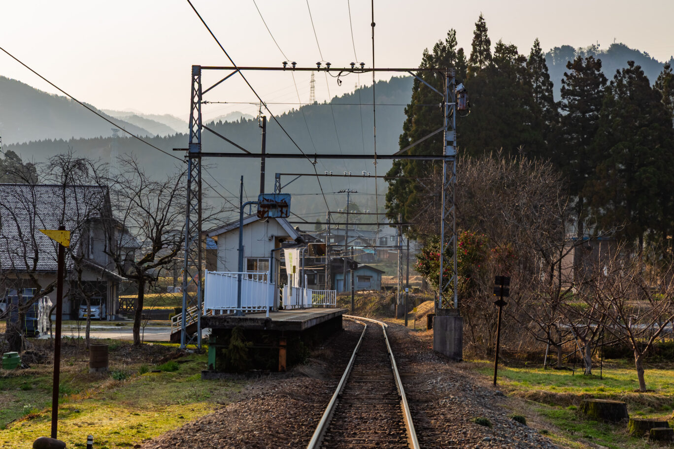 富山地方鉄道本線・下立口駅(富山県:2026年3月)