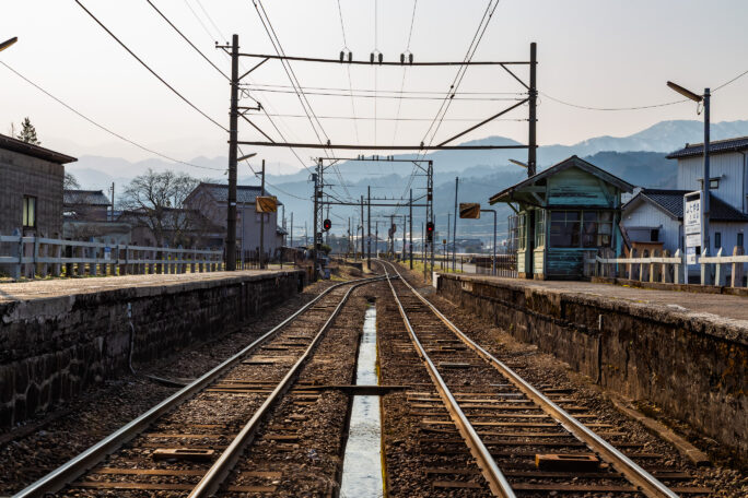 富山地方鉄道本線・舌山駅（富山県：2026年3月）