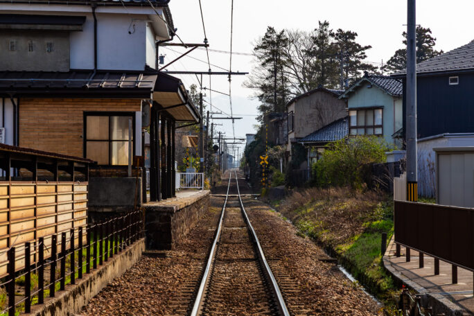 富山地方鉄道本線・東三日市駅（富山県：2026年3月）