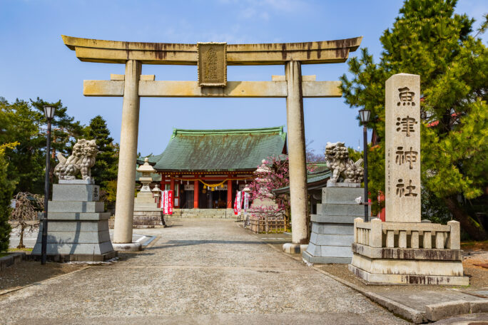 呉東・魚津・魚津神社（富山県：2026年3月）