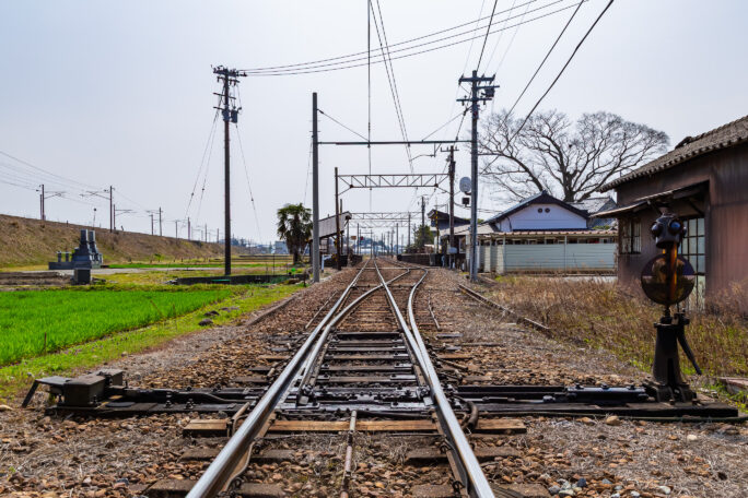富山地方鉄道本線・西魚津駅（富山県：2026年3月）