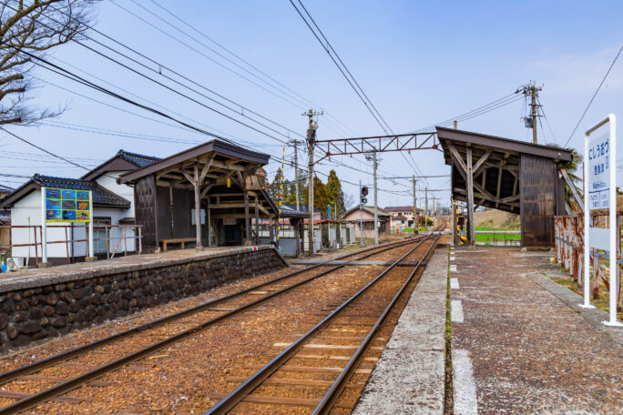 富山地方鉄道本線・西魚津駅（富山県：2026年3月）