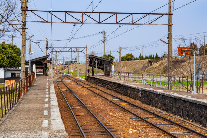 富山地方鉄道本線・西魚津駅（富山県：2026年3月）