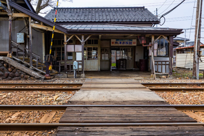 富山地方鉄道本線・西魚津駅（富山県：2026年3月）
