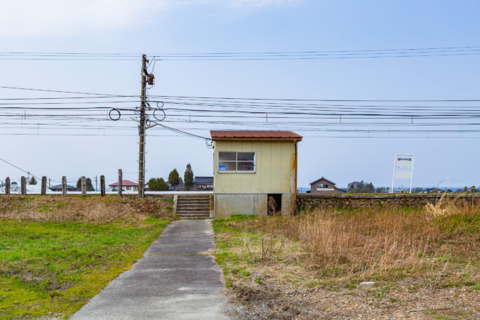 富山地方鉄道本線・越中中村駅（富山県：2026年3月）