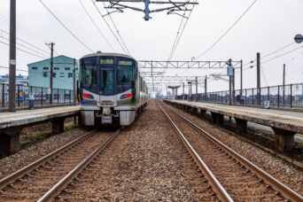 あいの風とやま鉄道鉄道線・東滑川駅(富山県:2026年3月)