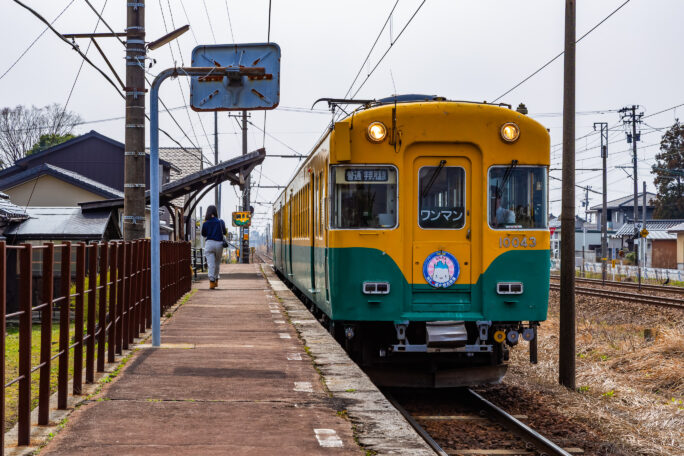 富山地方鉄道本線・浜加積駅（富山県：2026年3月）