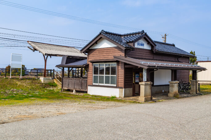 富山地方鉄道本線・浜加積駅（富山県：2026年3月）