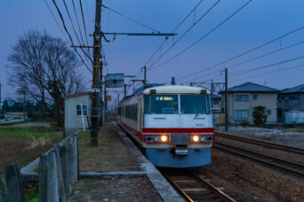 富山地方鉄道本線・越中中村駅(富山県:2026年3月)