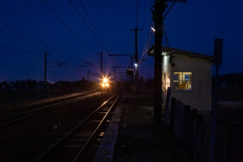 富山地方鉄道本線・越中中村駅(富山県:2026年3月)
