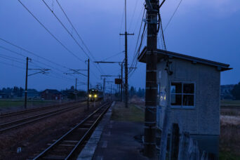 富山地方鉄道本線・越中中村駅(富山県:2026年3月)