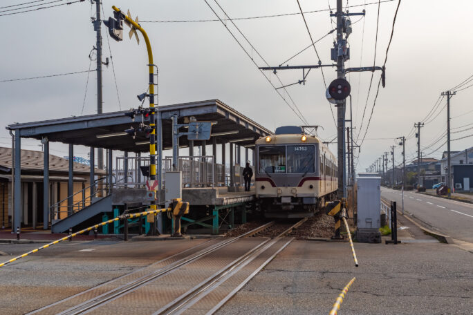 富山地方鉄道本線・新相ノ木駅（富山県：2026年3月）