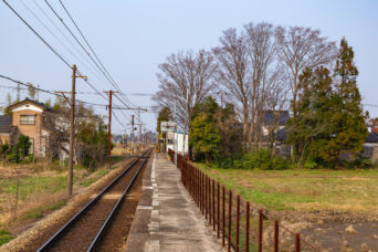 富山地方鉄道本線・越中泉駅(富山県:2026年3月)