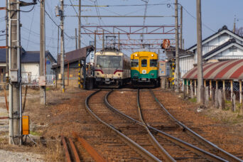 富山地方鉄道本線・越中三郷駅(富山県:2026年3月)