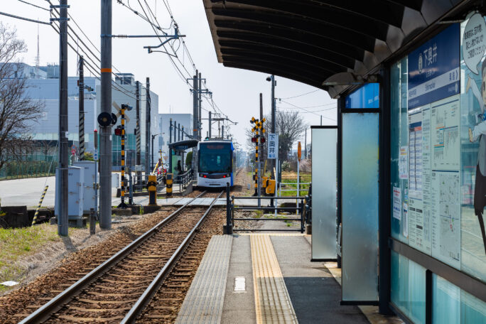 富山地方鉄道富山港線・下奥井駅（富山県：2026年3月）