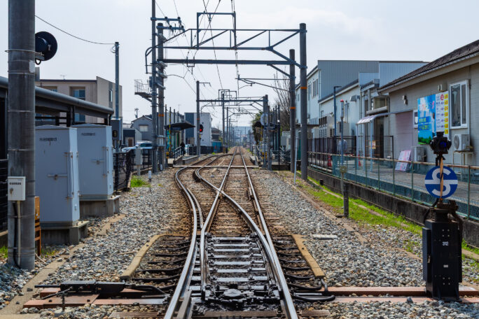 富山地方鉄道富山港線・粟島駅（富山県：2026年3月）