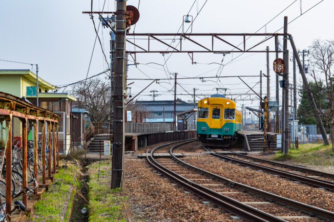 富山地方鉄道本線・中加積駅（富山県：2026年3月）