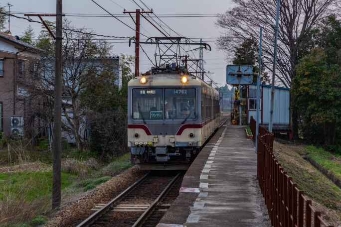 富山地方鉄道本線・越中泉駅（富山県：2026年3月）