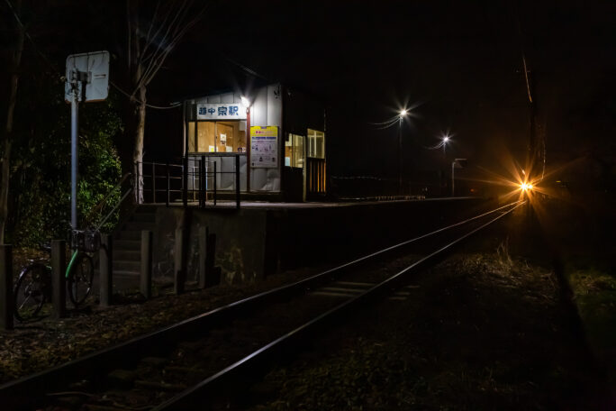 富山地方鉄道本線・越中泉駅（富山県：2026年3月）