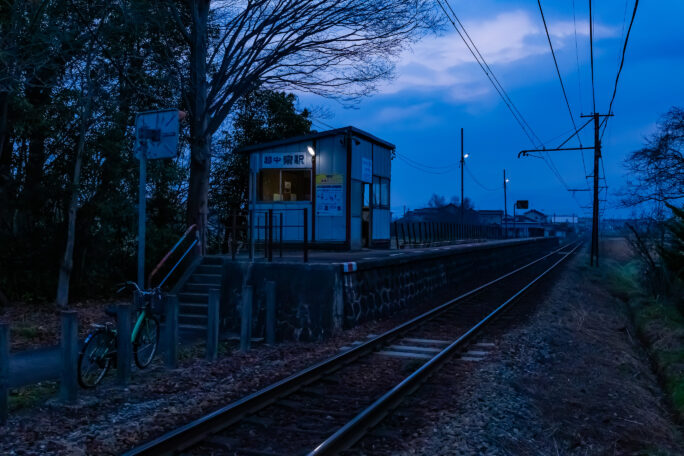 富山地方鉄道本線・越中泉駅（富山県：2026年3月）
