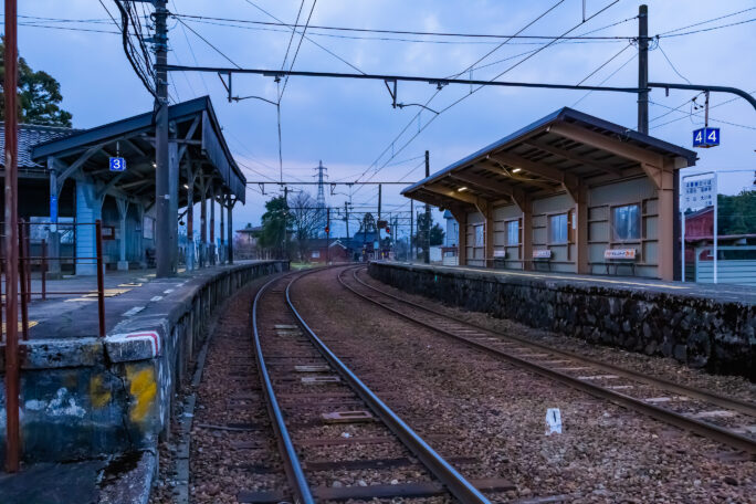 富山地方鉄道本線・立山線・寺田駅（富山県：2026年3月）