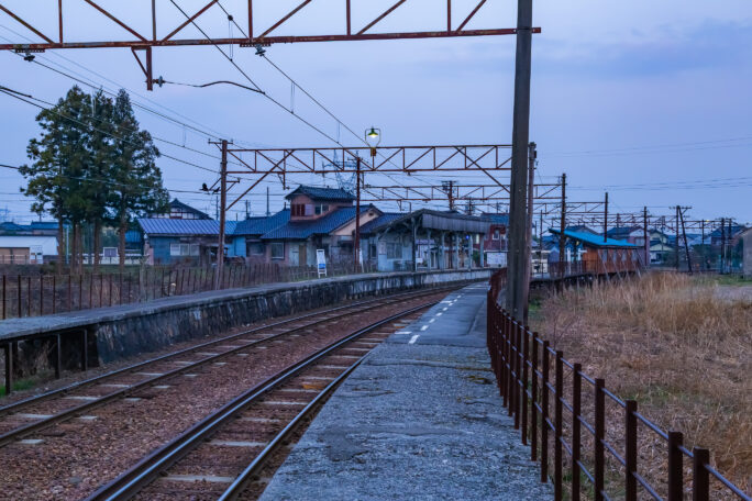 富山地方鉄道本線・立山線・寺田駅（富山県：2026年3月）