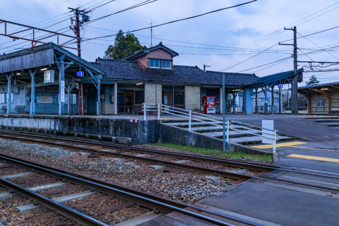 富山地方鉄道本線・立山線・寺田駅（富山県：2026年3月）