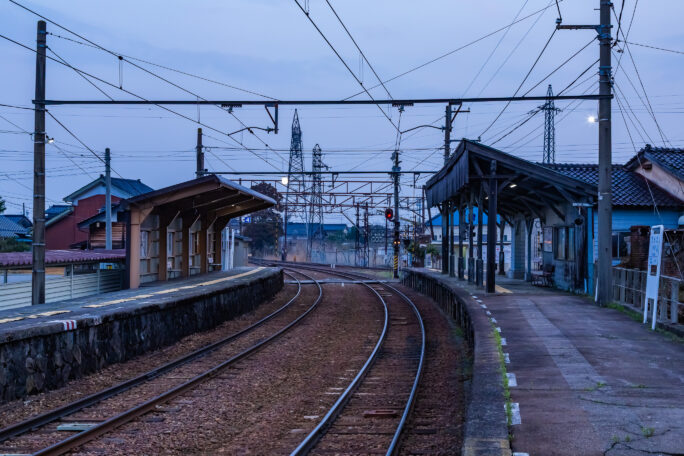 富山地方鉄道本線・立山線・寺田駅（富山県：2026年3月）