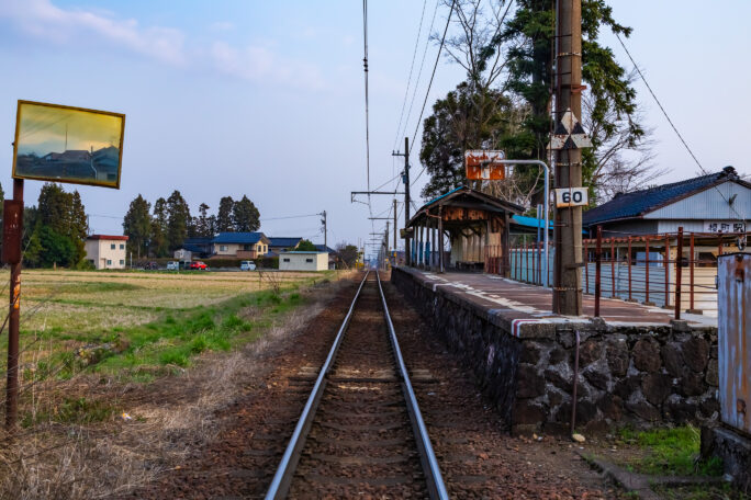 富山地方鉄道立山線・榎町駅（富山県：2026年3月）