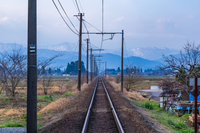富山地方鉄道立山線・榎町駅（富山県：2026年3月）
