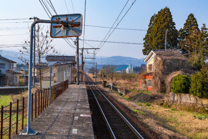富山地方鉄道立山線・沢中山駅（富山県：2026年3月）