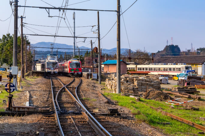 富山地方鉄道立山線・上滝線・岩峅寺駅（富山県：2026年3月）