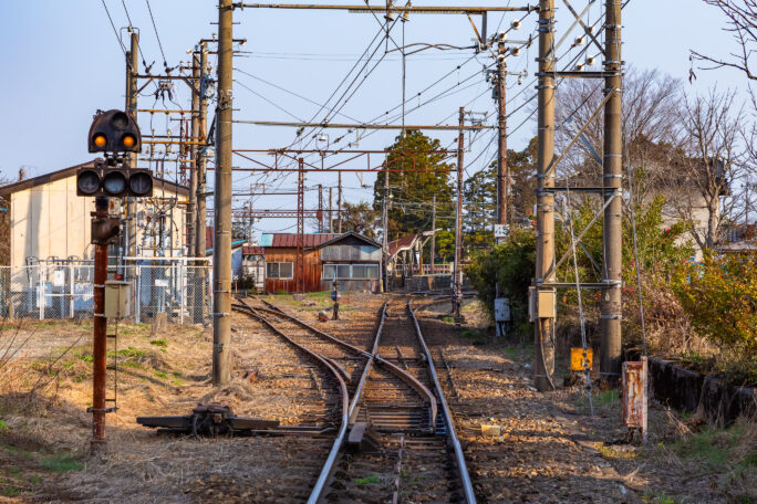 富山地方鉄道立山線・上滝線・岩峅寺駅（富山県：2026年3月）