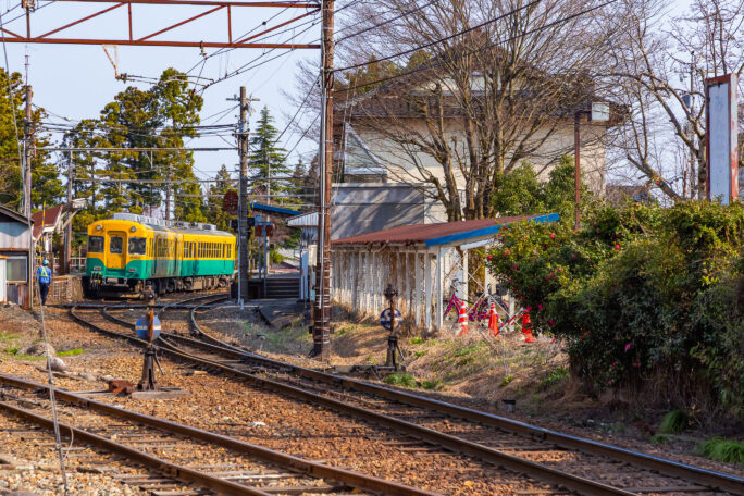 富山地方鉄道立山線・上滝線・岩峅寺駅（富山県：2026年3月）