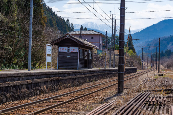 富山地方鉄道立山線・横江駅（富山県：2026年3月）