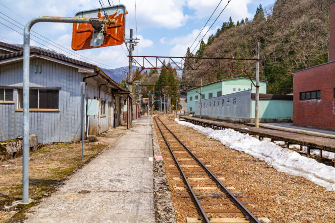 富山地方鉄道立山線・本宮駅（富山県：2026年3月）